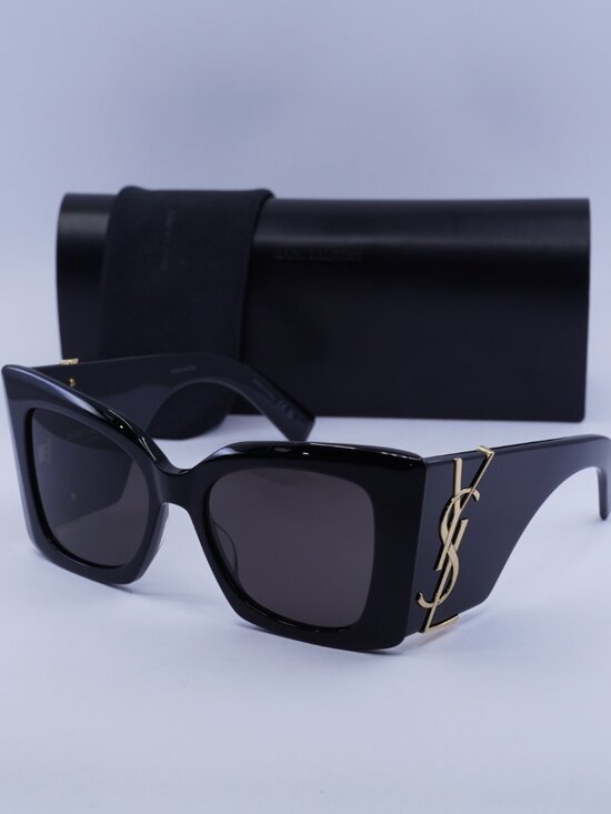 Saint Laurent SLM119 BLAZE 001 Butterfly Sunglasses - Black main image 14